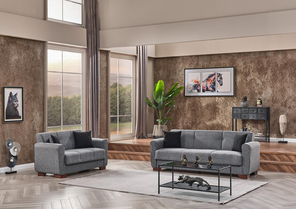 Sirius Gray Living Room Set