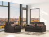 Sleep Plus - Black Pu Living Room Set