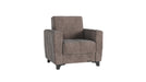 Ottomanson Sultan Collection Upholstered Convertible Armchair with Storage