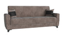 Ottomanson Sultan Collection Upholstered Convertible Sofabed with Storage