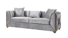 Velencia Sofa – Velencia Sofa Silver by Galaxy Home Furnishings