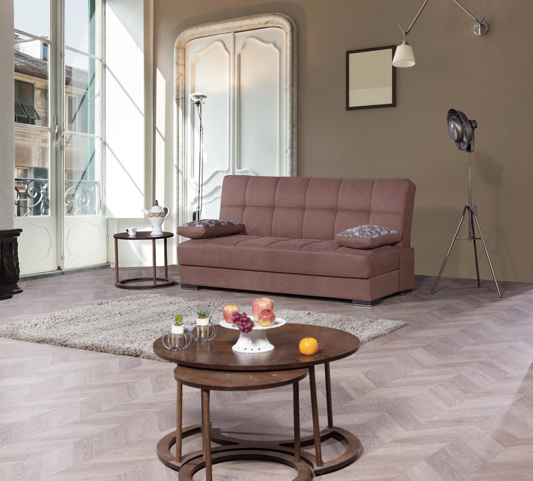 Brown - sofa