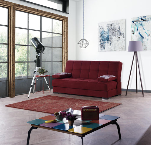 Burgundy - sofa