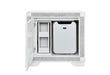 Soleil Nightstand - White