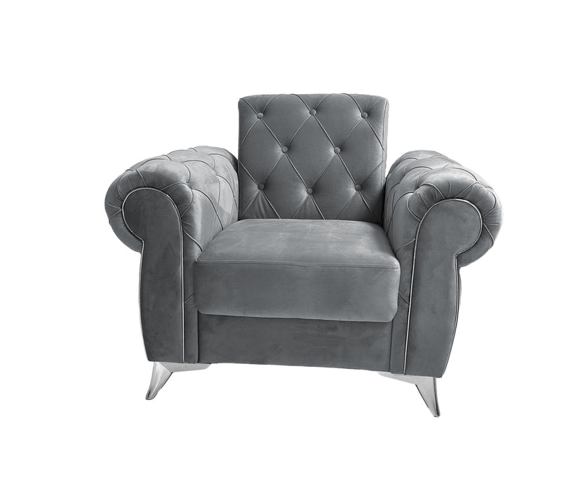 Solenza Gray Living Room Set