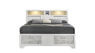 Soul Bed – Soul Queen Bed White by Galaxy Home Furnishings