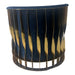 Timeless Navy Blue and Gold Sofa Chair