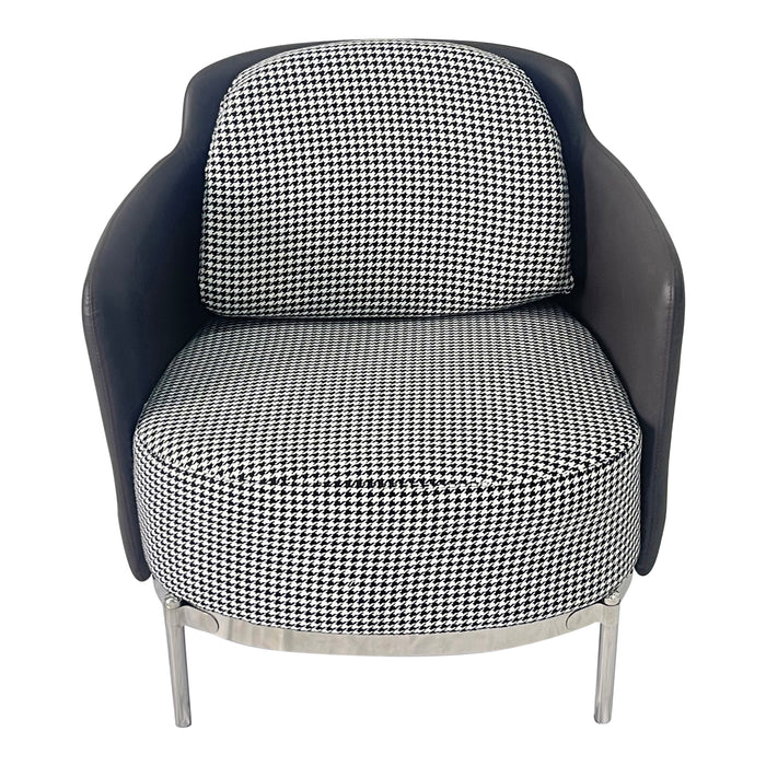 Timeless Gray and Silver Sofa Chair