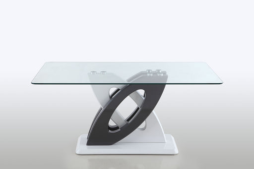 Modern Glass Top Dining Table STELLA-DT
