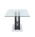Modern Glass Top Dining Table STELLA-DT