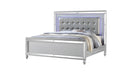 Sterling Bed – Sterling Full Bed Silver by Galaxy Home Furnishings