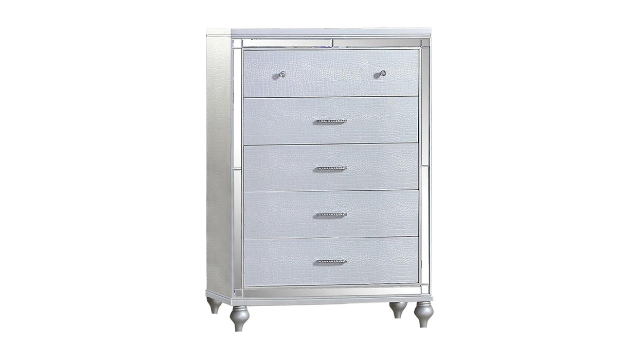 Sterling Chest – Sterling Chest Silver by Galaxy Home Furnishings