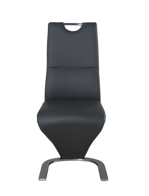 Contemporary Handle-Back Side Chair - 2 per box SURI-SC-GRY