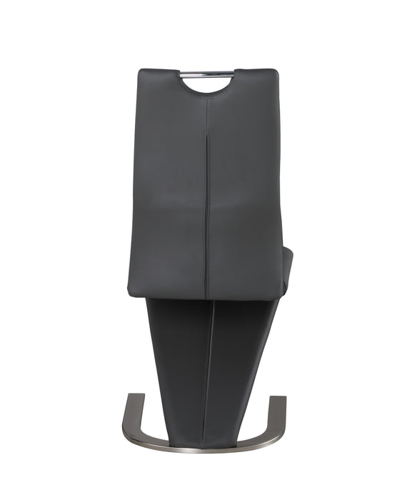 Contemporary Handle-Back Side Chair - 2 per box SURI-SC-GRY