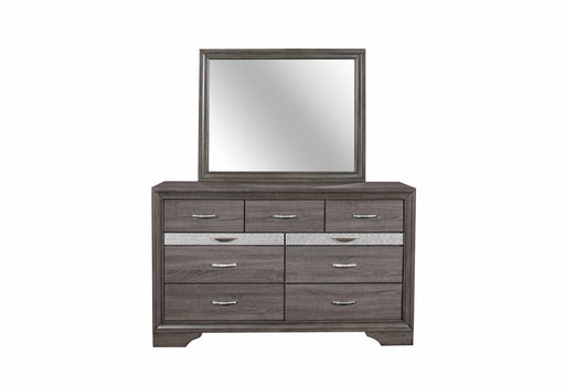Seville Mirror - Melamine Grey