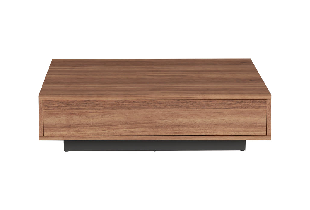 Wooden Cocktail Table w/ Melamine Base & 2 Drawers 2713-CT