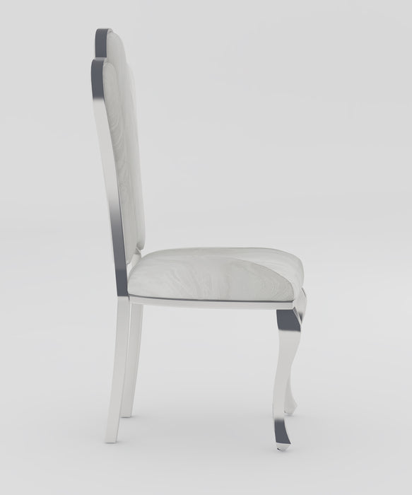 Shell-Back Side Chair - 2 per box RAEGAN-SC-WHT