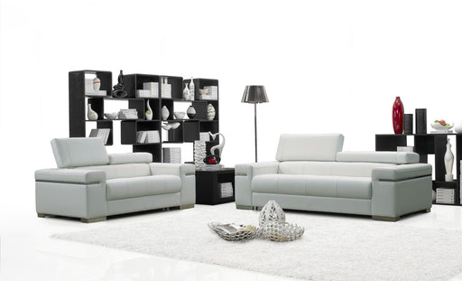Soho Sofa in White Leather 17655111-S-W
