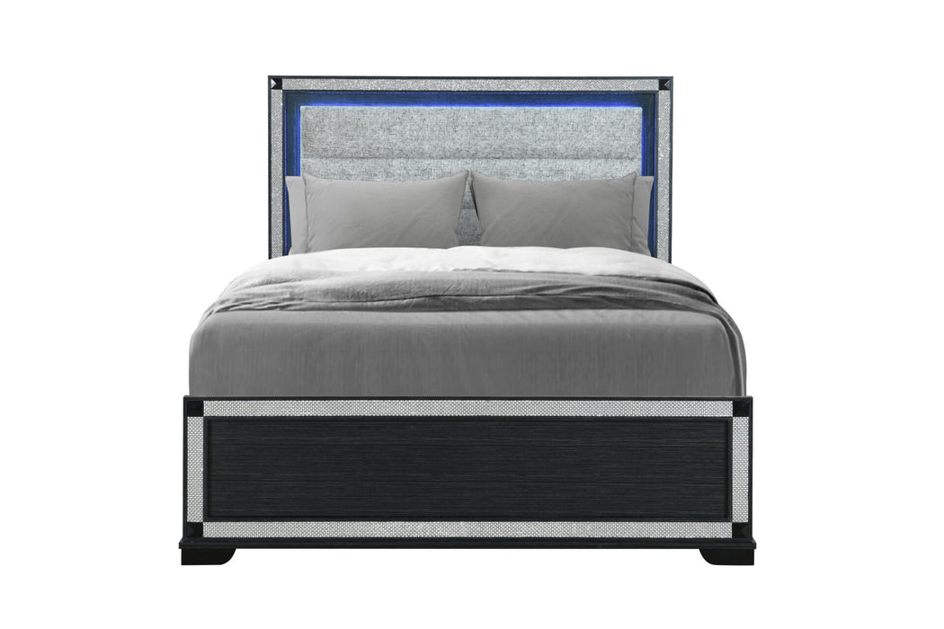 Soleil Bed - Charcoal
