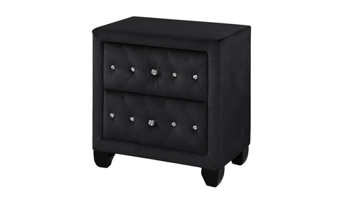 Sophia Nightstand – Sophia Nightstand Black by Galaxy Home Furnishings