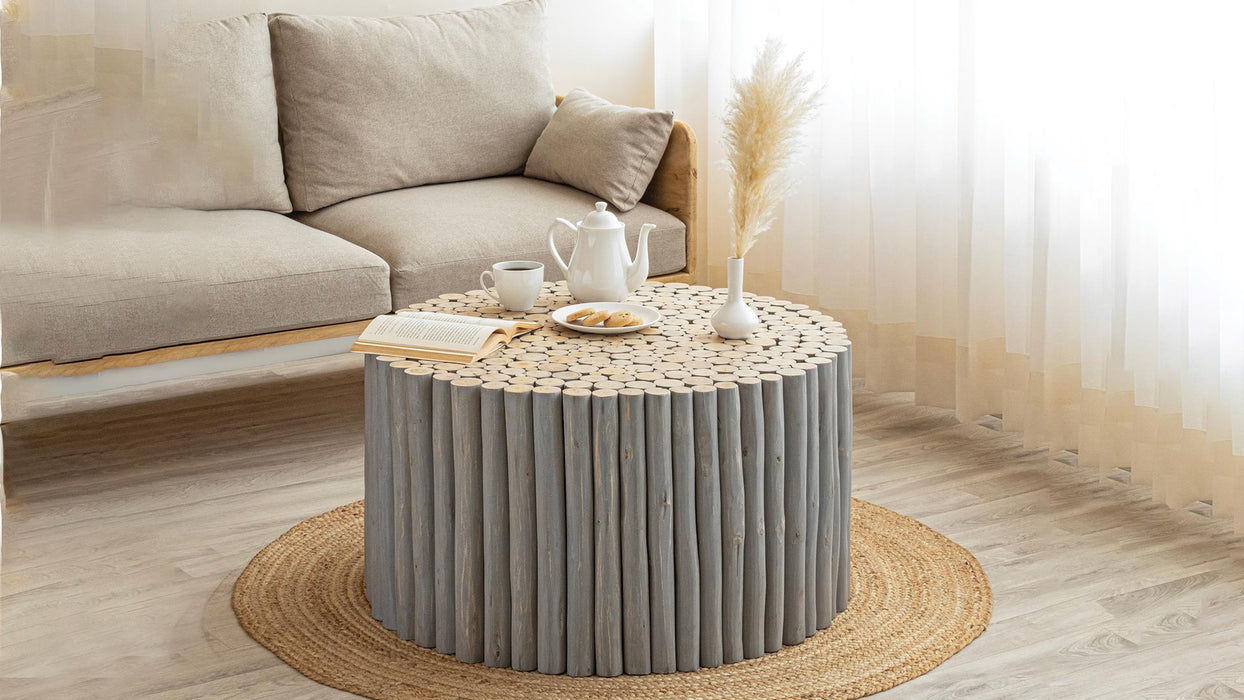T1009 Coffee Table – CT1009-32-05 / JN-002-G Coffee Table Gray by Galaxy Home Furnishings