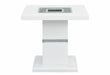Monaco End Table - White