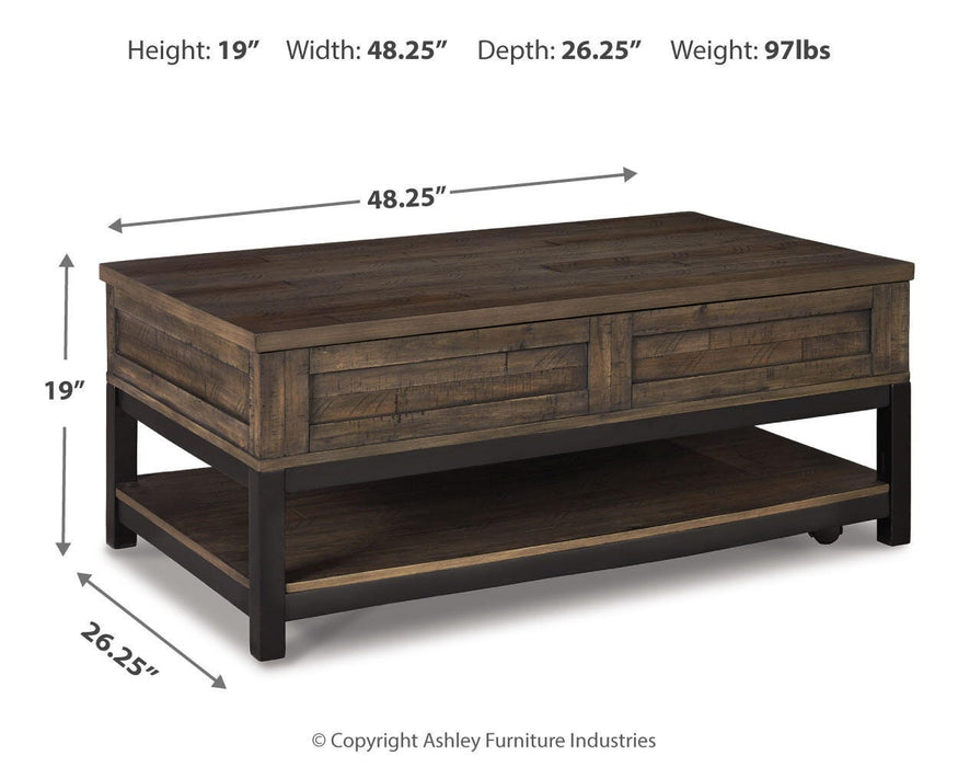Johurst Coffee Table with Lift Top - image 4