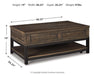 Johurst Coffee Table with Lift Top - image 4