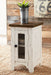 Wystfield End Table - White;Brown/Beige