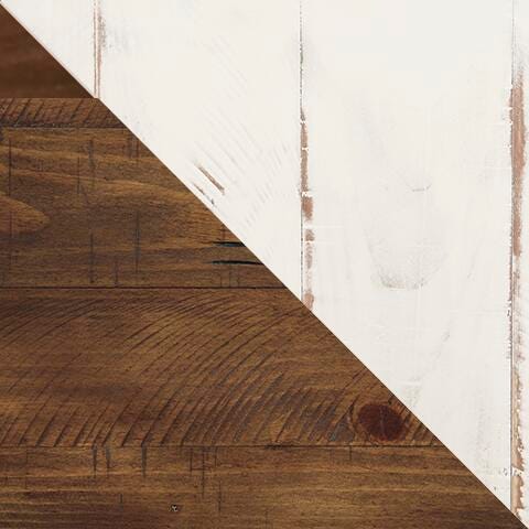 Wystfield End Table - White;Brown/Beige
