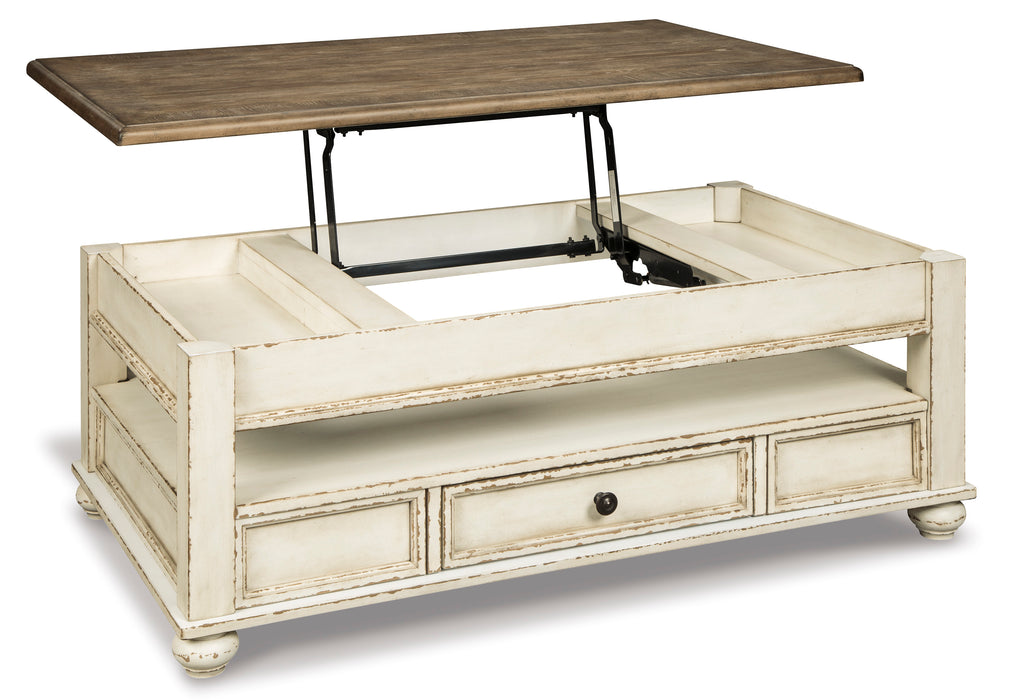 Realyn Coffee Table with Lift Top