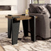 Weathermore End Table - Brown/Black