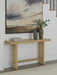 Crendlin Sofa Table - Light Brown