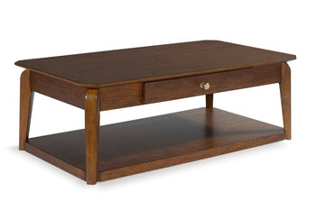 Trenmour End Table - Brown/Beige