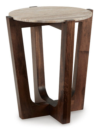 Tanidore Coffee Table - Brown/Beige