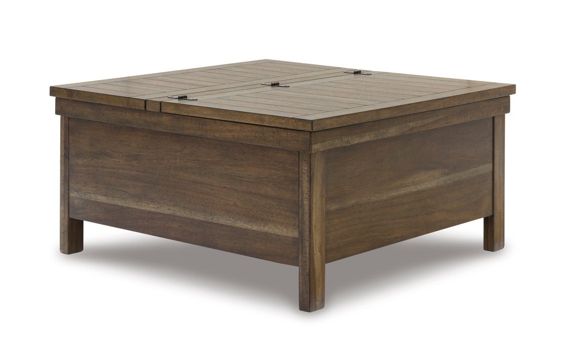 Moriville Lift-top Coffee Table and 2 End Tables