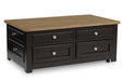 Drazmine End Table - Brown/Beige