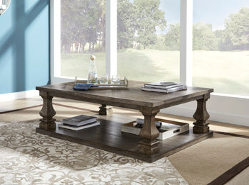 Johnelle End Table - Brown/Beige