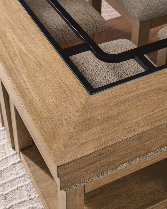 Wittenmyer Coffee Table with 4 Stools (Set of 5) - image 6