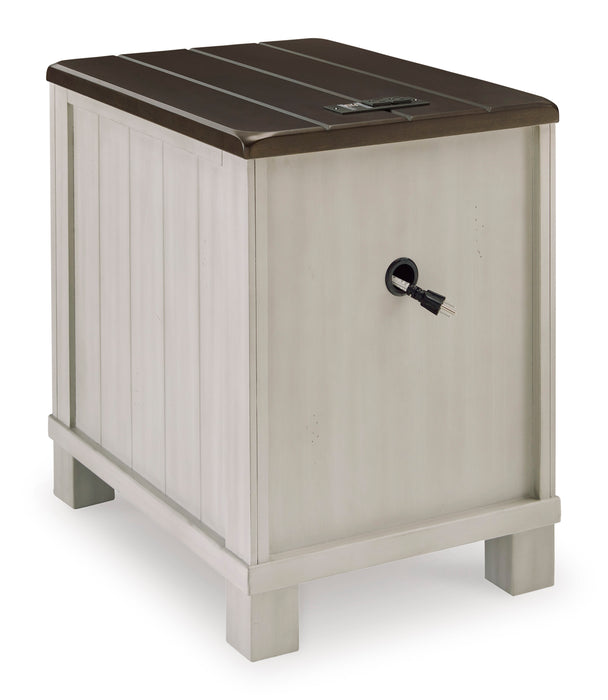 Darborn Lift-top Coffee Table and 2 Chairside End Tables