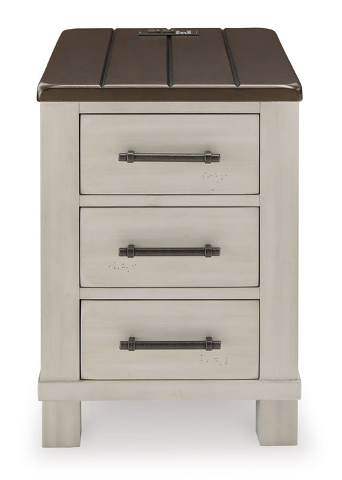 Darborn Lift-top Coffee Table and 2 Chairside End Tables