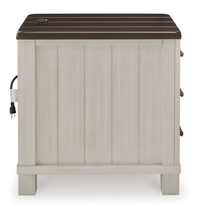 Darborn Lift-top Coffee Table and 2 Chairside End Tables