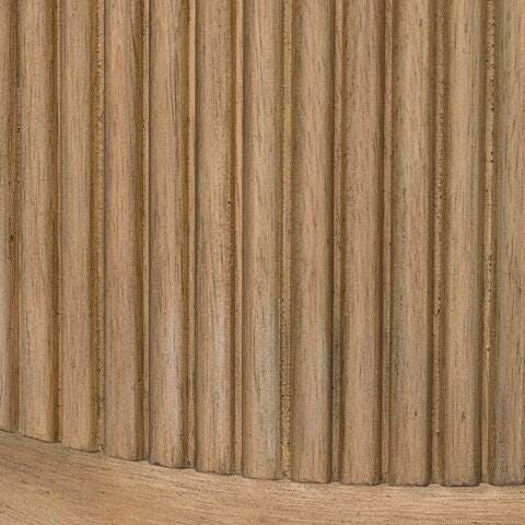 Camdill End Table - White;Brown/Beige