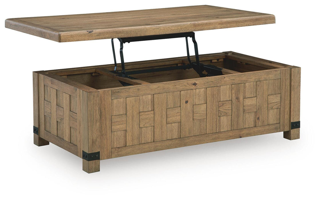 Ridgester Lift-Top Coffee Table - image 4