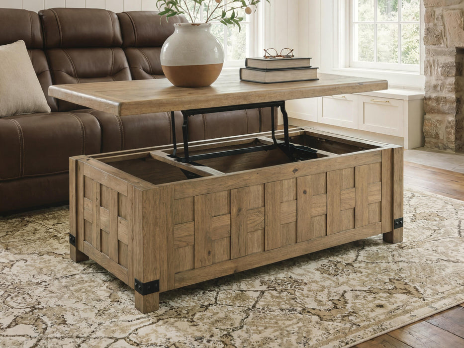 Ridgester Lift-Top Coffee Table - image 2