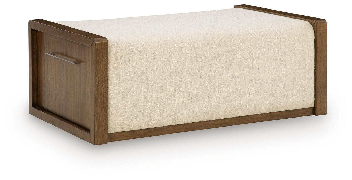 Marxmore Upholstered Ottoman with Storage - image 2