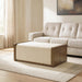 Marxmore Upholstered Ottoman with Storage - Brown