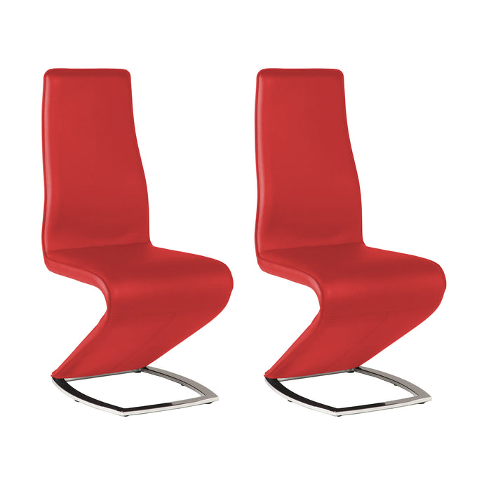Modern Z-Shaped Side Chair - 2 per box TARA-SC