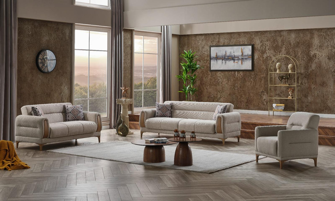 Toledo Beige Living Room Set