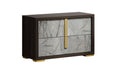 Travertine Night Stand 18772-NS